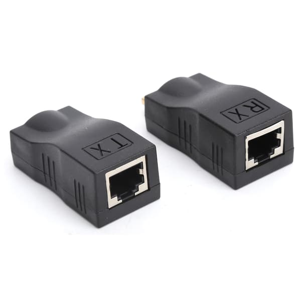 HDMI til RJ45 Adapter Extender Netværksstik Cat5e Cat6