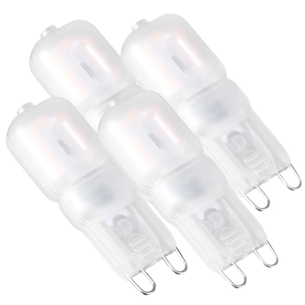 10 st 1,5 W G9 LED-lampor Hushåll 14LED Taklampa Glödlampa Varm Vit (230V)