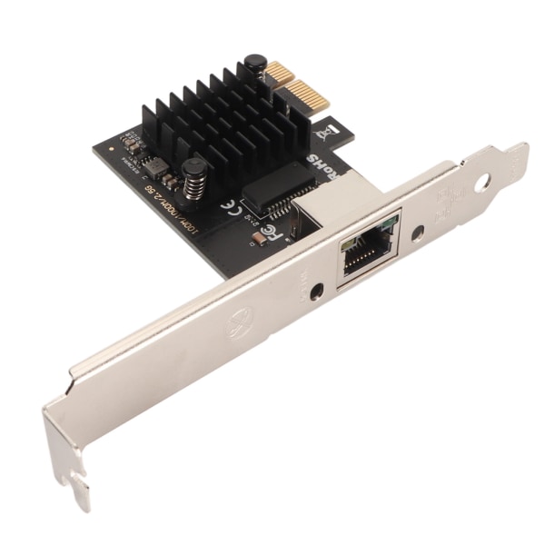 PCIe nettverkskort 2,5 Gbps fjernvåking RTL8125-brikkestøtte ACPI APM Gigabit Ethernet-kort for PC Desktop Gaming