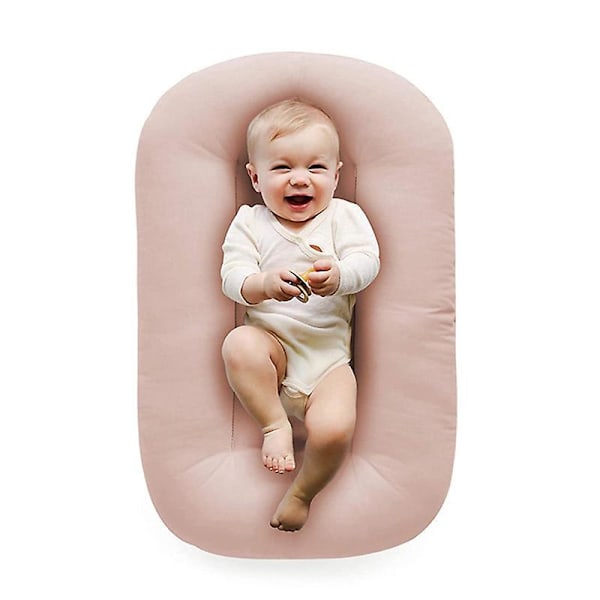 Organisk Bomulds Baby Lounger & Gulvstol - Snuggle Me Organic Bare