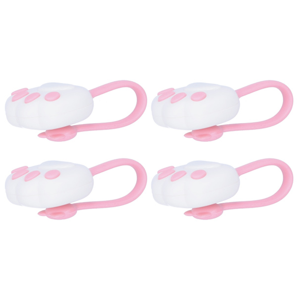 4 st lakanhållare 4 i 1 täcke spännhållare sängklädesklämmor halkfria sängklädesfästen (rosa)
