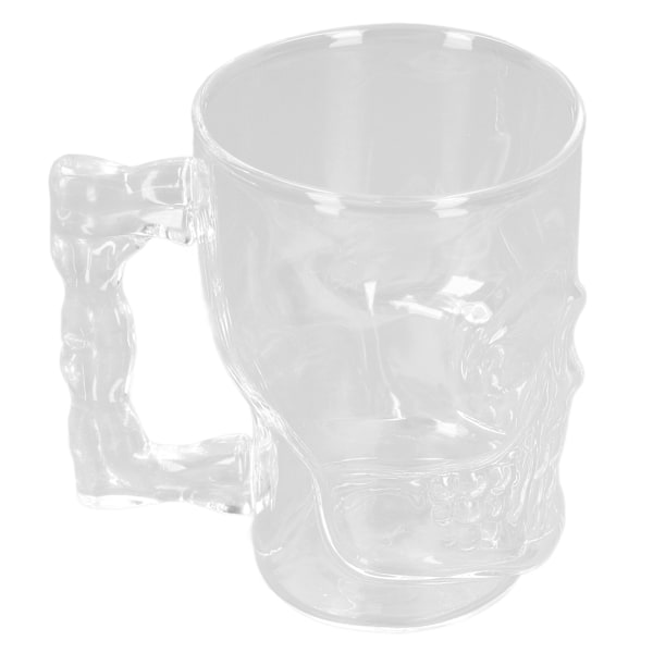 500 ml ölglas med hög borosilikatglas, dödskalle, ölglas, KTV-bar, whiskyglas för hushållsfest