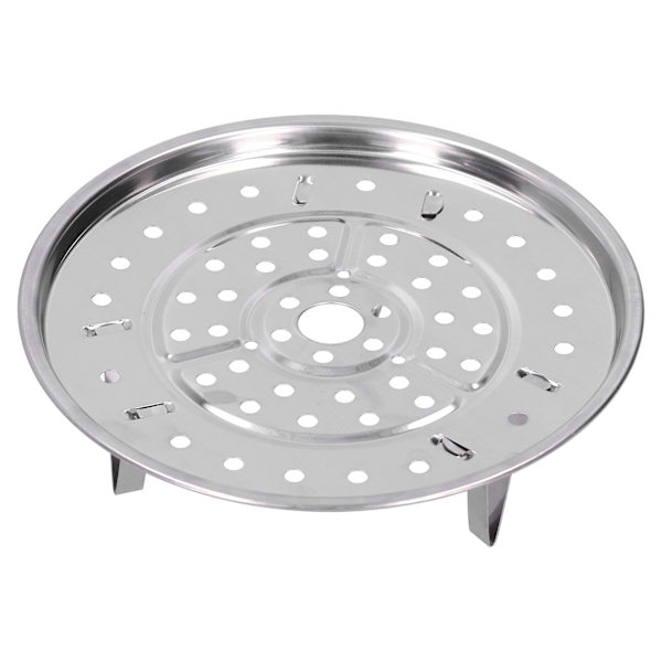 Rostfritt stål värmebeständig ångställningsställ stativdesign Non Stick-ställ för matkaka (23,5 cm)