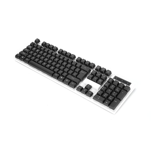 USB Tangentbord Mus T6 möss Set Office Tangentbord Mus Combo för stationär bärbar dator NotebookBlack