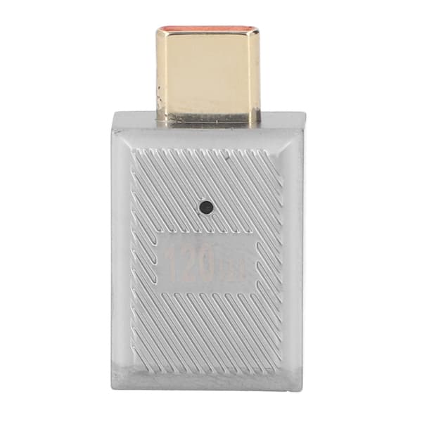 USB hun til USB C han adapter lige med lys 10 Gbps 120W Type C konverter til smartphone bærbare computere tablets