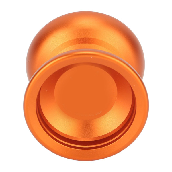 Barn Yo-Yo-leksak för barn, stark balans, stabil rotation, legering Yo-Yo-boll med handskar och snören, orange