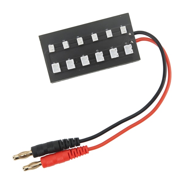 Lipo Parallell Charging Board 3,7V 1 till 12P 1,5A Säkringsklass Säker Mini Portabel RC Batteriladdningskort