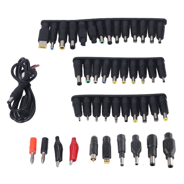 45 stk. Notebook Power Head Laptop DC Universal Strømforsyning Opladeradapter til computervedligeholdelse