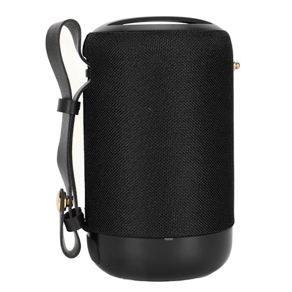 Bluetooth -högtalare Multifunktionell IPX5 Vattentät Stark bas Stereoljud Handsfree-samtal Bärbar trådlös högtalare för hemresefest Svart