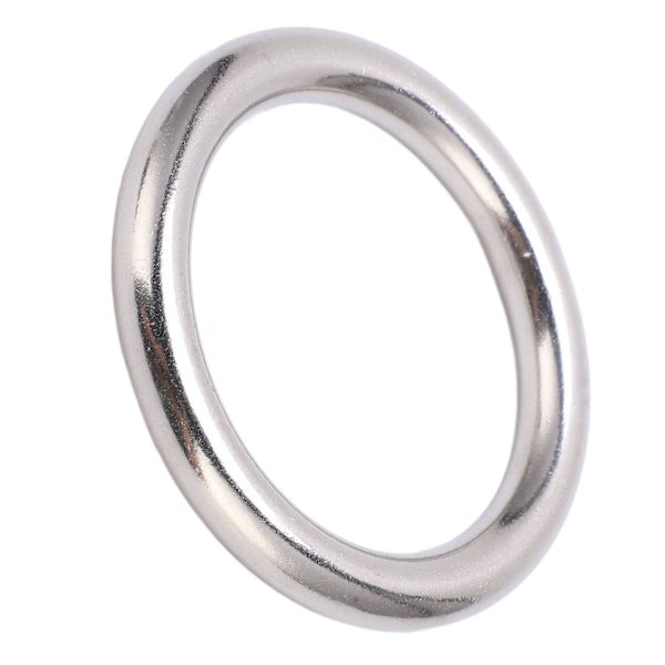 Hitsattu O-rengas ruostumatonta terästä hitsattu pyöreä rengas navigointiin, sukellukseen, riippumattoihin ja laukkuihin 10x60mm
