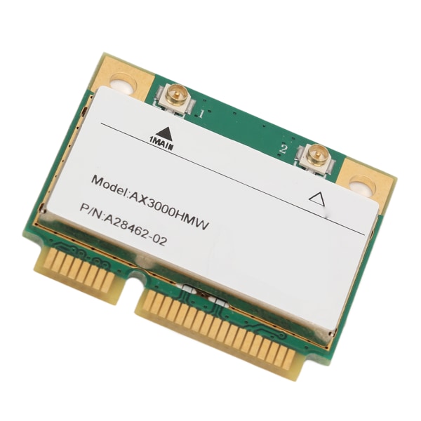 WiFi-nätverkskort AX3000HMW WIFI6-nätverkskort Bluetooth5.2 2.4G 5Ghz Dual Band Mini PCIe-kort för bärbar dator
