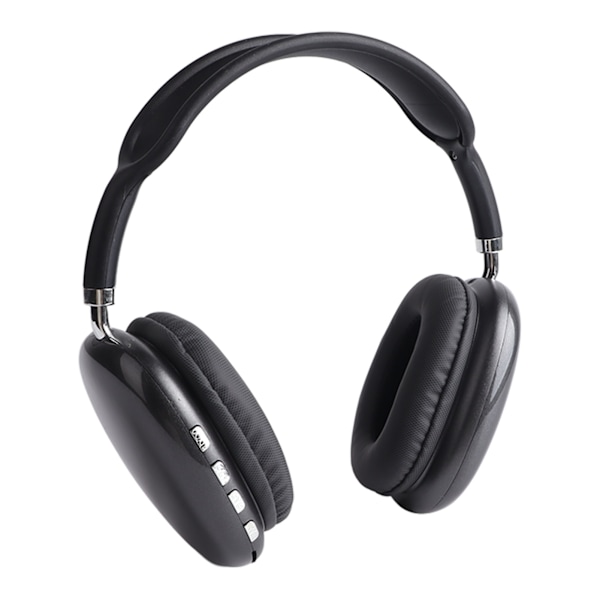 Trådløst Bluetooth-hodetelefonsett Bluetooth 5.0 og EDR Stereo Støydemping Lett sammenleggbart Bluetooth-hodetelefon Svart Type 1