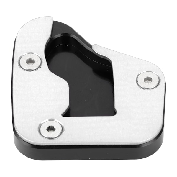 Motorsykkel Støttefotforlengelse Pad for SUZUKI HAYABUSA GSXR 1300R 08‑19 Sølv