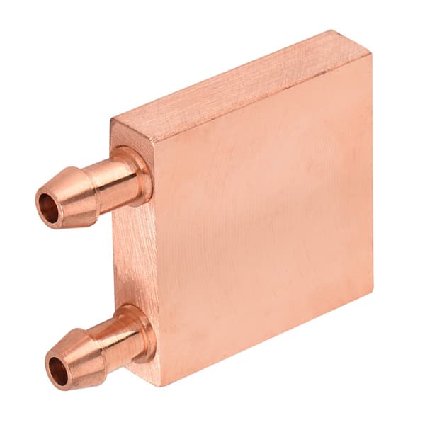 Kobber Vannkjølingsblokk for Grafikk GPU Hode CPU 40 * 10mm