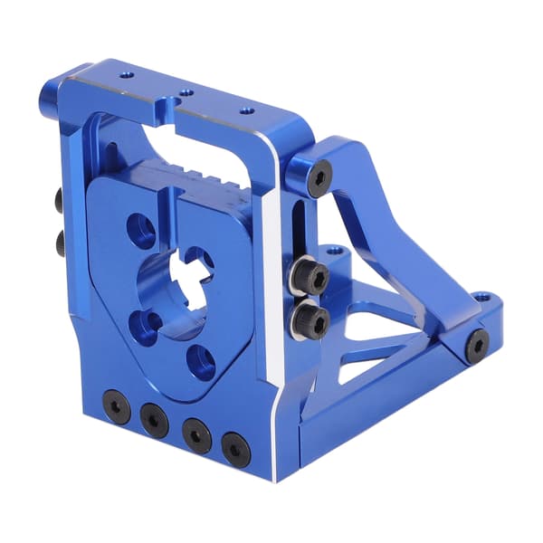 RC Snabbfäste Motorbas Aluminiumlegering Solid Konstruktion för TRAXXAS 1/6 XRT 8S 1/5 6S 8S Blå