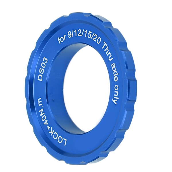 MEIJUN Centerlock Låsering Center Lock Hjul Hub Tønde Aksel Skive Rotor Låsering til Cykel Mountainbike Blå