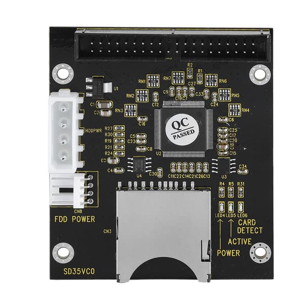 Micro SD til 2,5 tommer IDE Micro SD / TF hukommelseskort til IDE 40-bens hanadapter