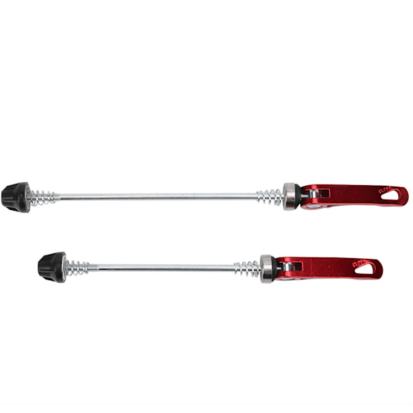 2stk Road Mountain Bike Quick Release Skewers Bike Forreste Bagspyd Tilbehør Rød