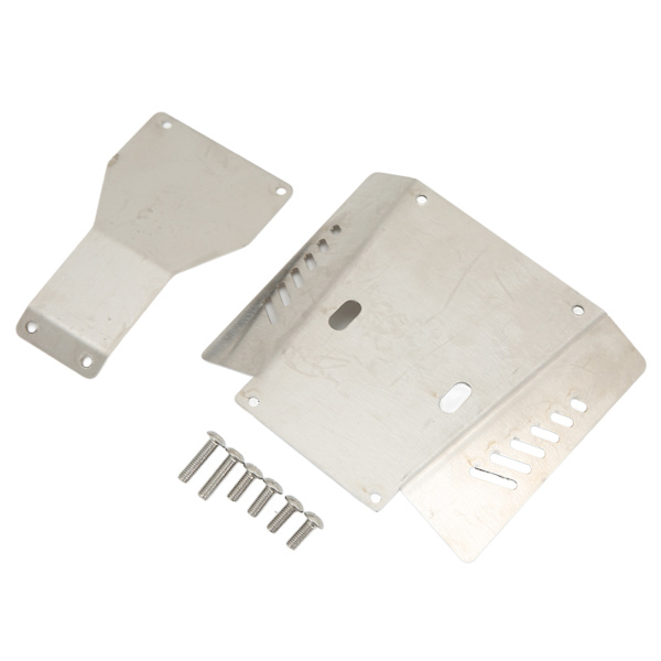 0,8 mm rustfri stål chassisbeskyttelse til TAMIYA CC01 RC bil beskyttelsesplade