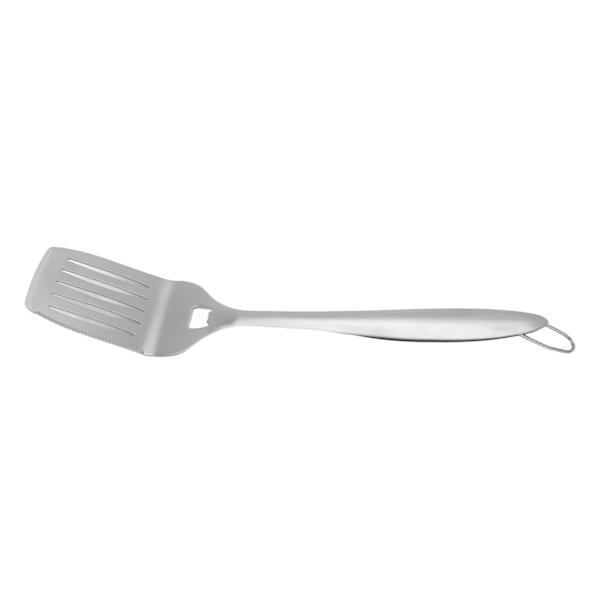 45 cm rustfritt stålspatel utendørs grillspatel nonstick rustfritt stål matlagingsspatler med langt håndtak for matlaging
