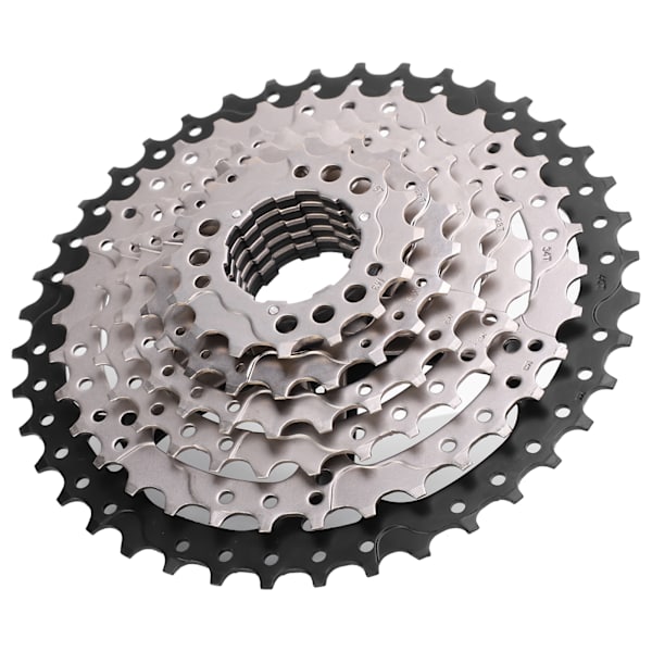 Bike Freewheel Cassette Sprocket 8 Speed ​​11‑40T Sykkeltilbehør Sølv Svart