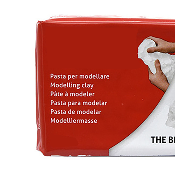 Air Hardening Modeling Clay White Artistic Air Dry Clay til Sculpting Coating til voksne børn