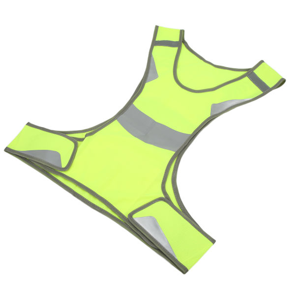 Høj Synlighed Vest Justerbar Refleksvest Sikkerhedsudstyr til Løb Jogging Gåture Cykling