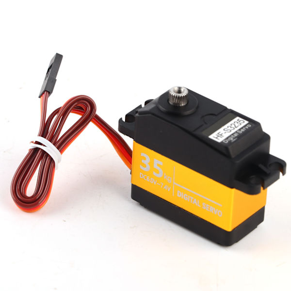 35KG Digital Servo Metal Gear Högt vridmoment Vattentät HF-S3235 för 1:8 1:10 RC Bilbåt