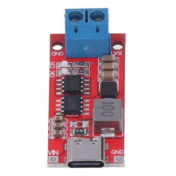 3S batterioplader Step Up Boost Modul PCB Type C Oplader Step Up Boost Inverter Board DC3-6V 1A