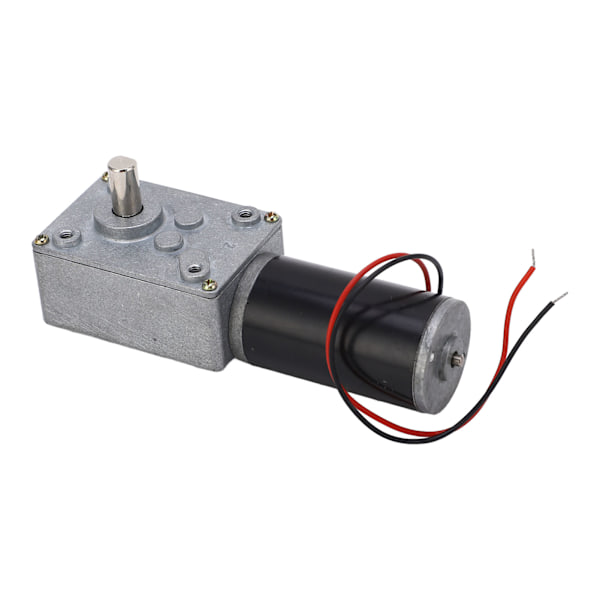 60RPM Yksiakselinen tasavirtamoottori, korkea välitystarkkuus, nopeuden alennusvaihdemoottori DC12V