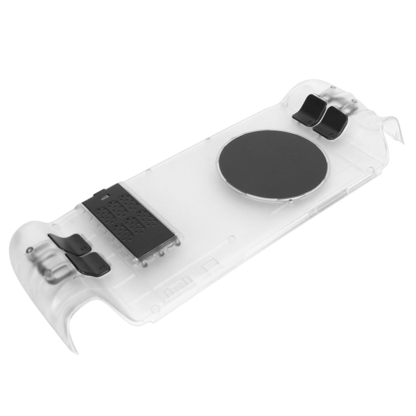 for Steam Deck Bakplate Varmespredning Gjør-det-selv-erstatning Shell Case External Semiconductor Cooler for Steam Deck White Transparent Case