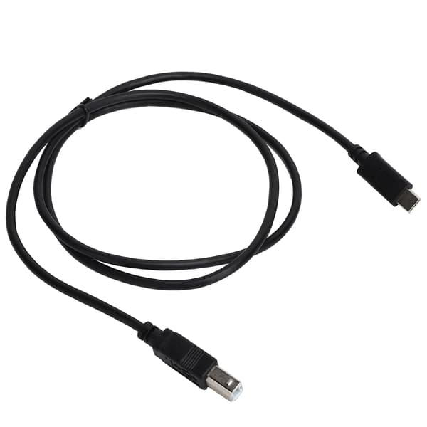 1M USB C 3.1 till USB B 2.0 Hane Datakabel för Mobiltelefon Notebook Dator