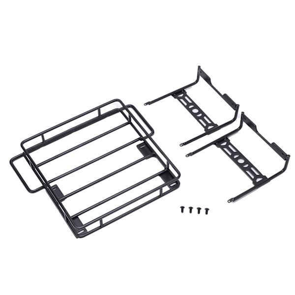 Takräcke Bagagehållare Slitstark RC Biltillbehör för Wrangler 1/10 Axial SCX10 90046 D90