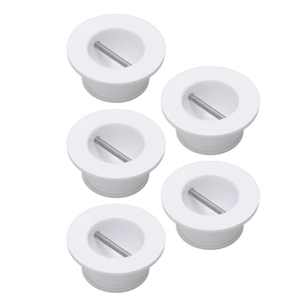 5 stk. Surf Leash Plug Erstatning Rundt Surfebrett Longboard Kopp Plug for Reparasjon