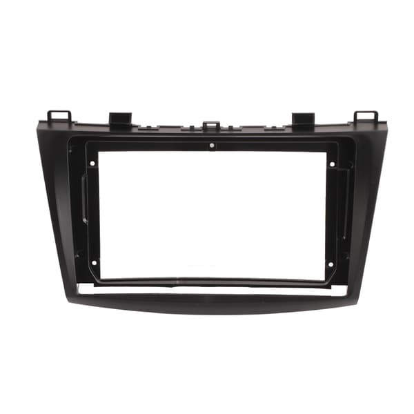 9in Bil Navigation Panelramme Sort Stereo Dash Fascia Udskiftning til Mazda 3 2010 2013