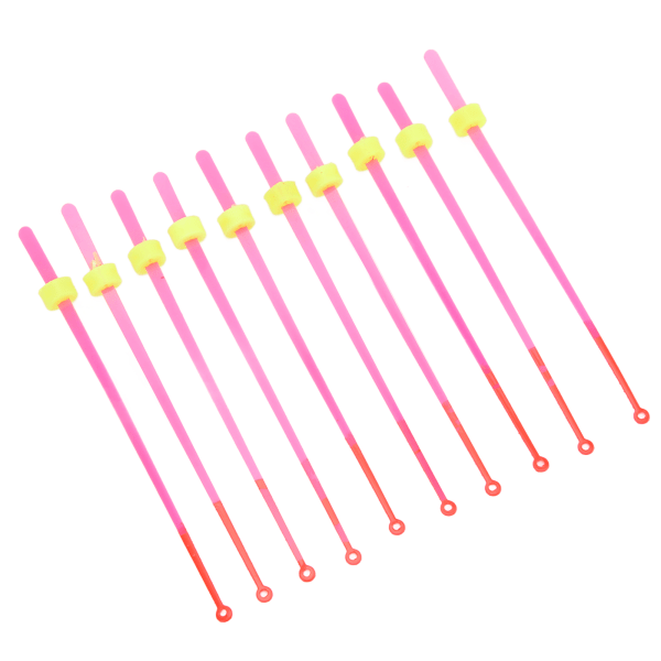 10 st Isfiske Spötopp ABS Mini Toppsektion Fiskeredskap Förlängningsstång för Vinterfiske 12cm