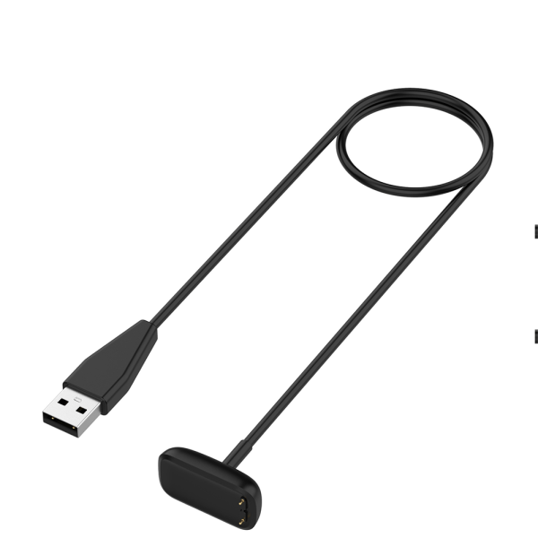 Magnetisk USB-ladekabel Kompatibel for Fitbit Luxe Armbånd Lader Datakabel 100CM Stropplader Kompatibel for Fitbit Luxe Smart Watch