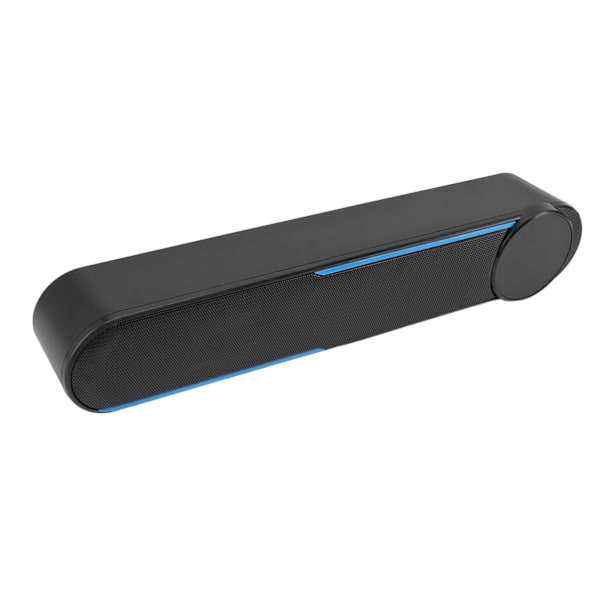 Kablet Soundbar Højttaler Touch Control HiFi Surround Sound Undgå magnetisk USB 2.0 Kablet Desktop Soundbar med LED-lys