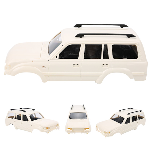 LC80 muovinen runkokuoren päivityksen vaihtotarvike Sopivuus WPL 1/16 C14 C24 RC CarCompetitionVersion