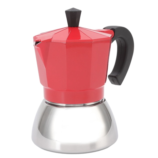 120ML Moka-kanna Moka-kaffetillverkare Italiensk Hem Högtrycksextrahering Kaffeekanna för 3 personer