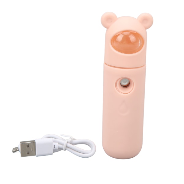 Ansiktsbehandling Mister Handhållen 18ML Vattentank Nano Mist Sprayer för utomhusresor Camping Vandringsbjörn