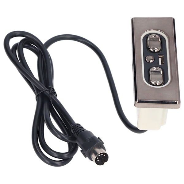Fåtöljströmbrytare Elektrisk Soffa Fåtölj 5 Knappar Handkontroll DC Tryckstångsmotor Lyftströmbrytare 29V med USB-laddningsport