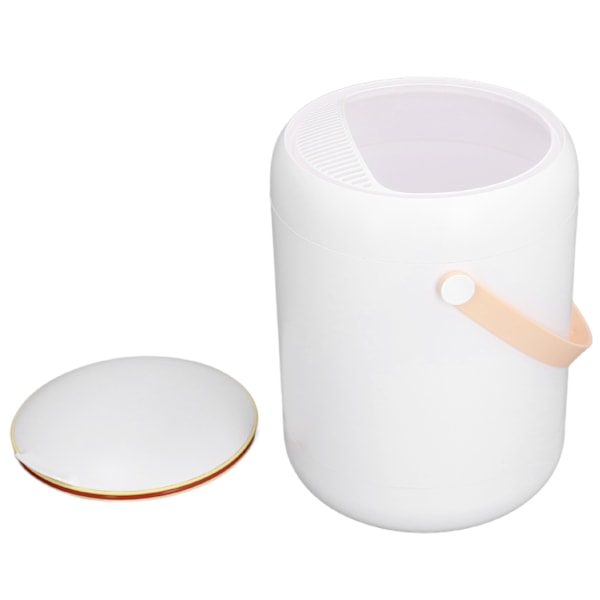 3L Bärbar Minitvättmaskin Smart Underkläder Tvättmaskin Blått Ljus Ren Minitvättmaskin EU 100‑240V Vit