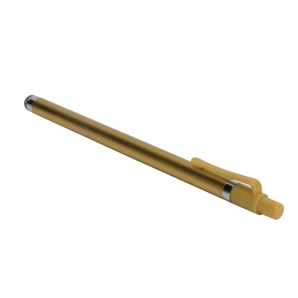 Touch Pen Aluminiumlegering Hög Precision Stylus för iOS Android Telefon Tablet Gul