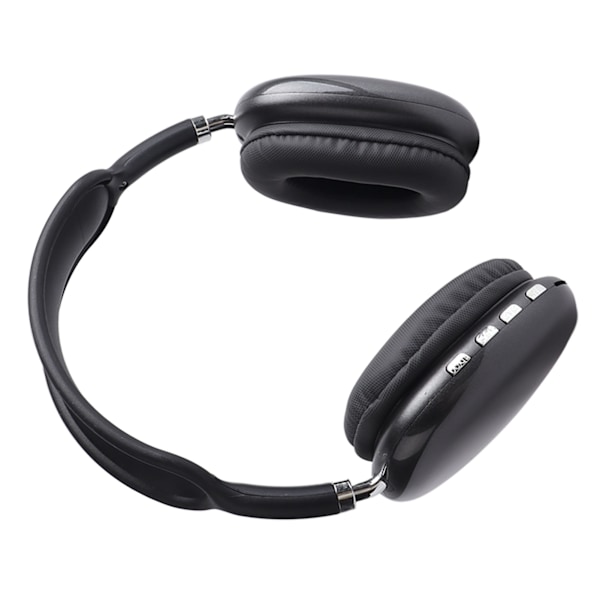 Trådløst Bluetooth-hodetelefonsett Bluetooth 5.0 og EDR Stereo Støydemping Lett sammenleggbart Bluetooth-hodetelefon Svart Type 1