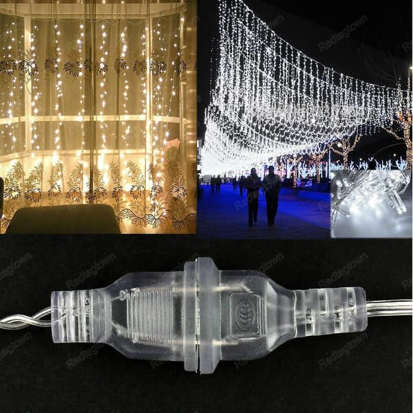 Jouluvalot White 2PCS
