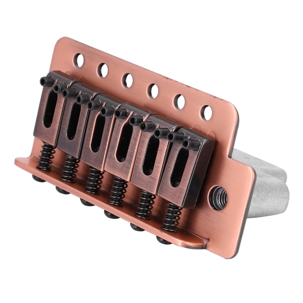 6-strängad elektrisk gitarr Tremolo Bridge System för ST Guitar Kopparröd färg
