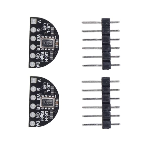 2 sæt mikrofonmodul I2S-interface MEMS MSM261S4030H0 til Sipeed Maix udviklingskort