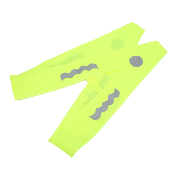 Refleksvest Lett Kanting Pustende Stoff Sklisikre Barer Polyester Nattsikkerhet Refleksvest