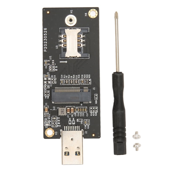 USB3.0 4G-moduulin sovitinkortti NGFF M.2 Key B - USB 3.0 -sovitin SIM-korttipaikalla 4G 5G -moduulille